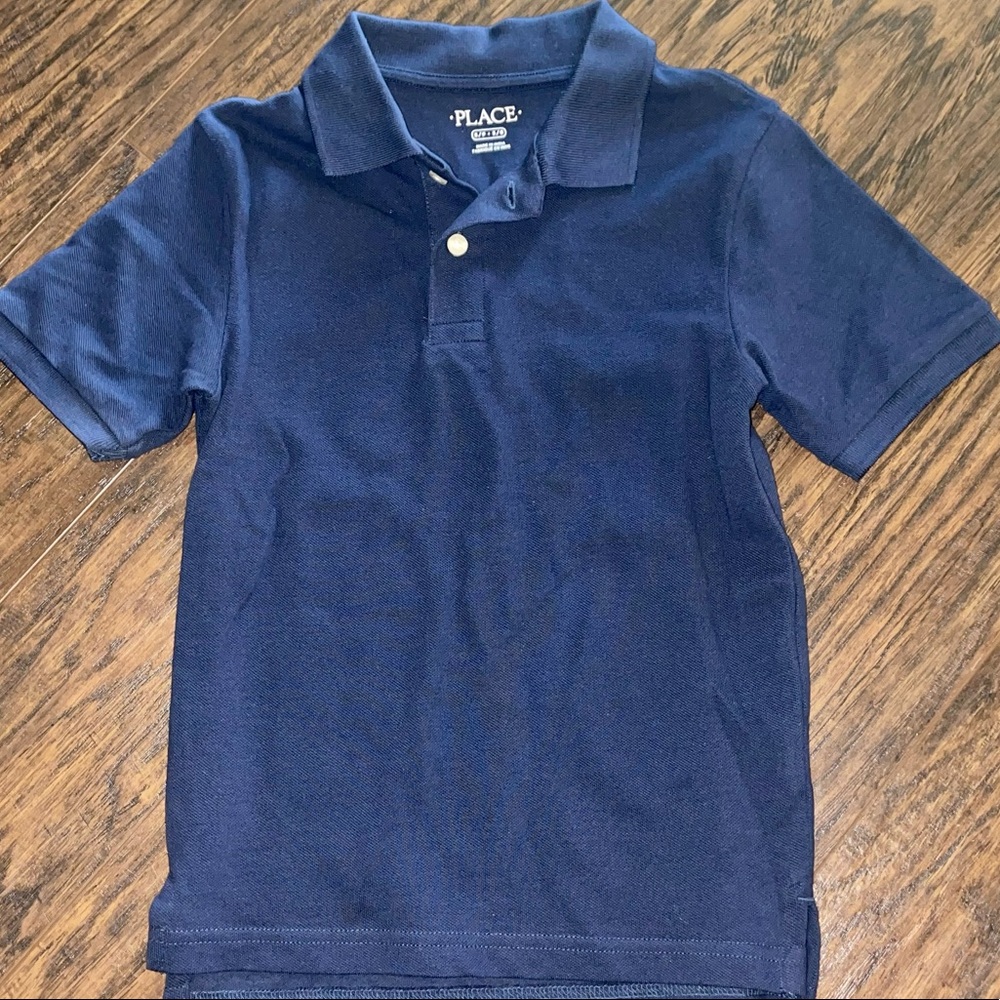 CASUAL NAVY BLUE POLO SZ 5/6